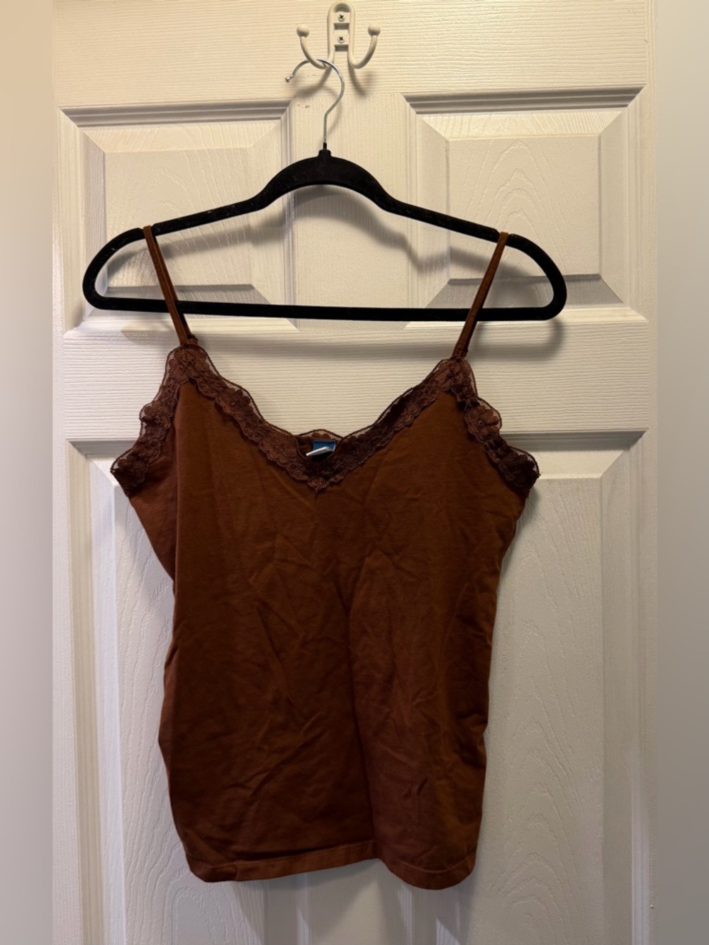Old Navy Brown Lace-Trim Camisole